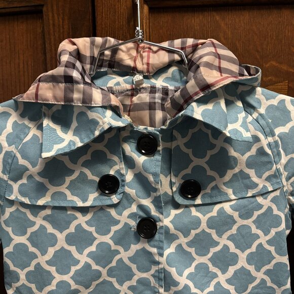 Girls Hooded Jacket Size 5-6 - Picture 3 of 6